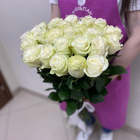 Букет из 25 эквадорских роз №160 - Фото 4