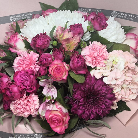 Букет цветов Романтика №165 - Фото 6