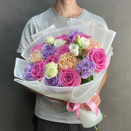 Букет цветов Caramel - Фото 2