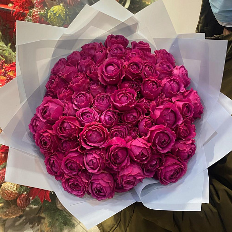 Букет цветов Розовая бомба - Фото 2