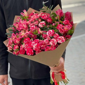 Авторский букет цветов № 210