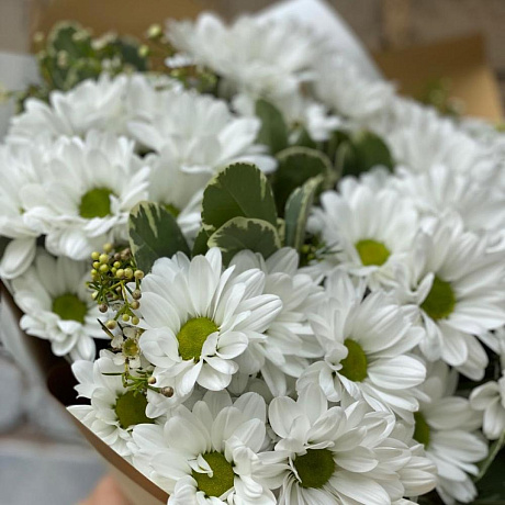 Букет из цветов Ромашки на лугу - Фото 2