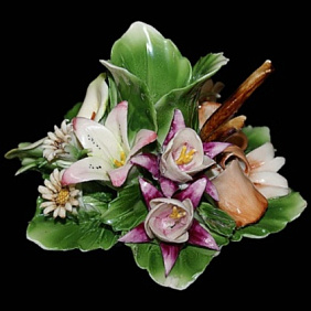 Букет цветов Подсвечник "Розы"