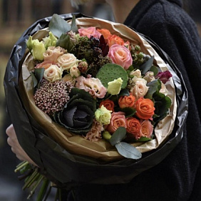 Букет цветов "Райские острова"