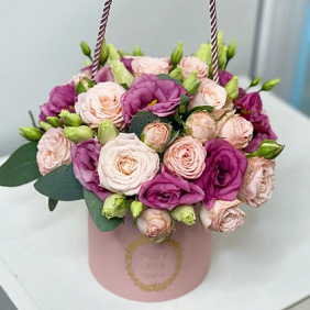 Цветы в коробке №759