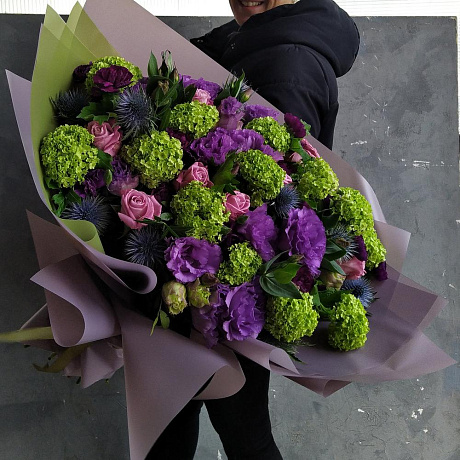 Букет цветов Allium - Фото 2