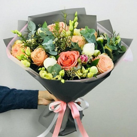 Букет цветов "Рассвет" №167