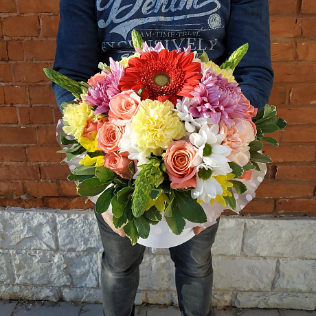 Букет цветов Самый лучший день №161 - Фото 2