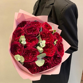 Моно пионовидные розочки