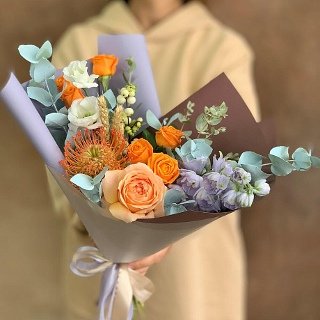 Букет цветов Живописная осень - Фото 6