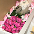 Пионовидная Роза в коробке BOX - Фото 1