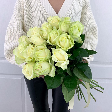 Букет Белые розы - Фото 4