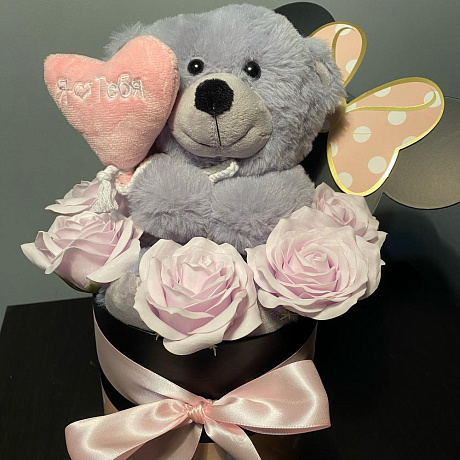 Букет цветов Люблю №160 - Фото 3