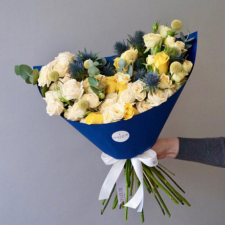 Букет Солнце Сицилии (размер L) - Фото 2