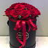 Цветы в коробке 19 красных роз - Фото 2