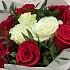 Букет Фея из красных и белых роз - Фото 5