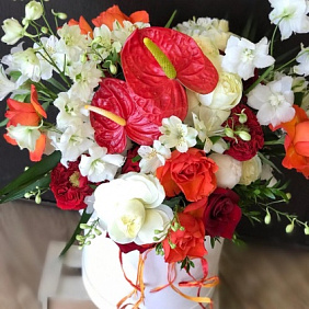 Букет цветов "с любовью" №194