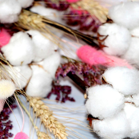 Букет Белый хлопок - Фото 4