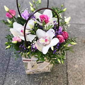 Цветы в сумочке №162