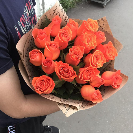 Букет из 19 роз Вау - Фото 6