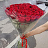 Букет из 51 красной розы №161 - Фото 4