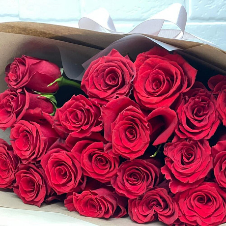 19 эквадорских роз - Фото 2