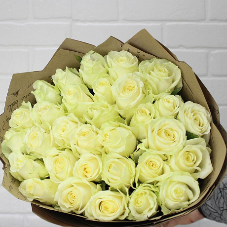 Букет из 31 розы 60см - Фото 3