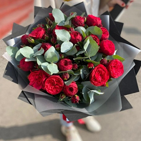 Букет "Пылкая любовь" №2