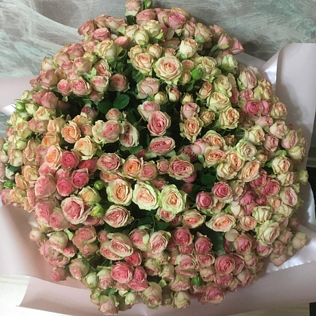 Букет цветов Нежный микс №162 - Фото 3