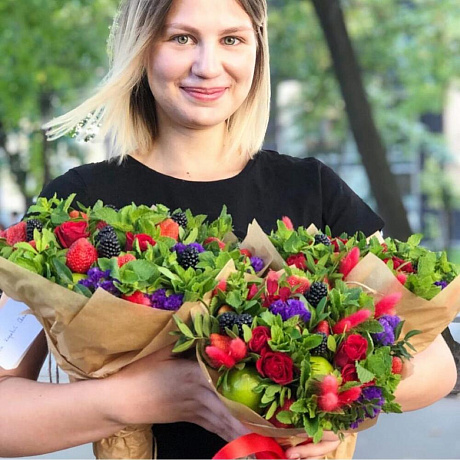 Букет Сестра, мохито! 25 см - Фото 2