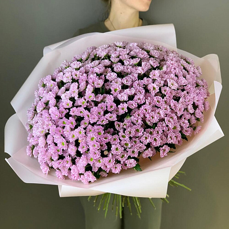 Букет цветов Розовые облака №163 - Фото 4