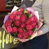 29 малиновых роз 50 см - Фото 3