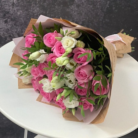 Букет цветов "Нежное прикосновение" №163