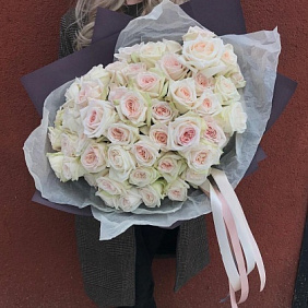 Букет цветов "Вайт охара"