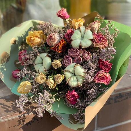 Букет Фисташковое мороженое - Фото 5