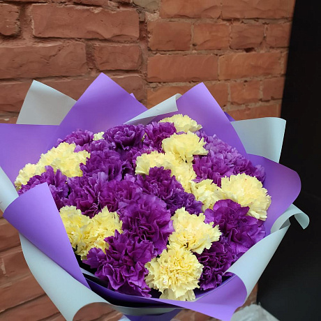 Букет гвоздик Воспоминание - Фото 3