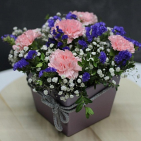 Цветы в коробке №465