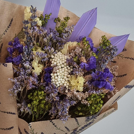 Букет цветов Лавандовый микс №2 - Фото 4