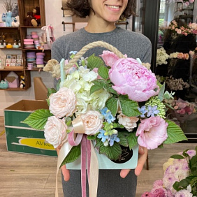 Букет цветов "Нежные объятия" №164
