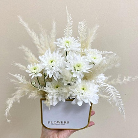 Цветы в коробке №294