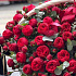 Корзина с роскошной пионовидной розой - Фото 4