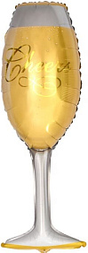 Фигура шар "Бокал шампанского" 104 см
