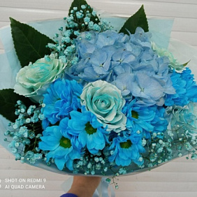 Букет цветов "Лазурит" №161