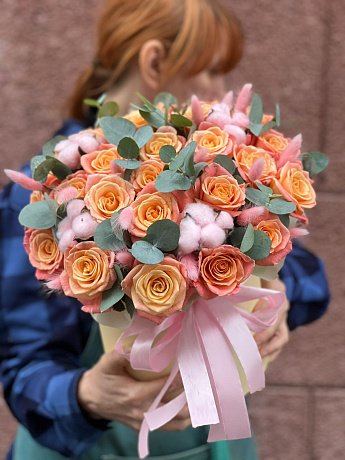 Корзинка цветов Летняя - Фото 2