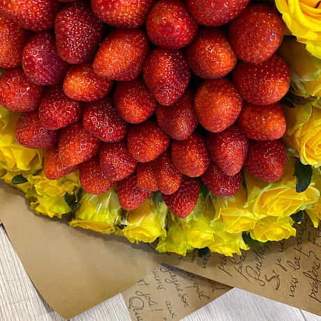 Букет цветов Желтый вкус - Фото 4