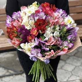 Букет из Альстромерии №162