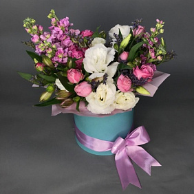 Цветочная композиция с маттиолой №161