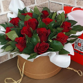 Цветы в коробке №191