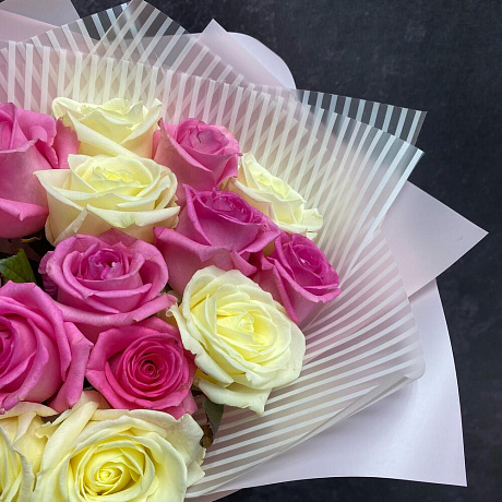 Букет из 15 роз roses - Фото 5