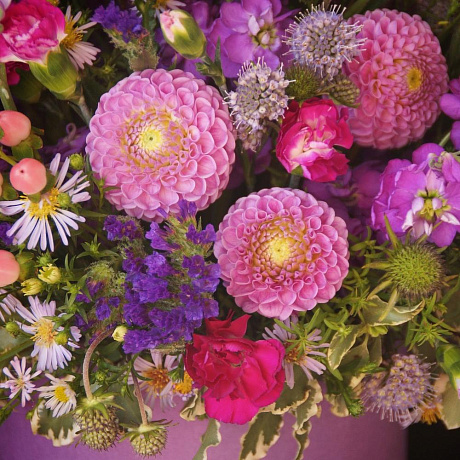 Коробка с цветами Luxury Flowers Мечты о Провансе - Фото 3